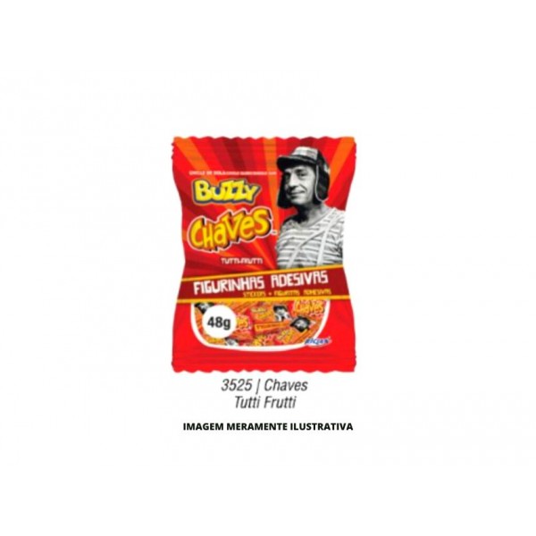 CHICLETE - RICLAN - 48g BUZZY CHAVES RICLAN - CX40